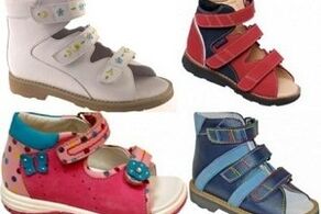 scarpe per bambini per alluce valgo