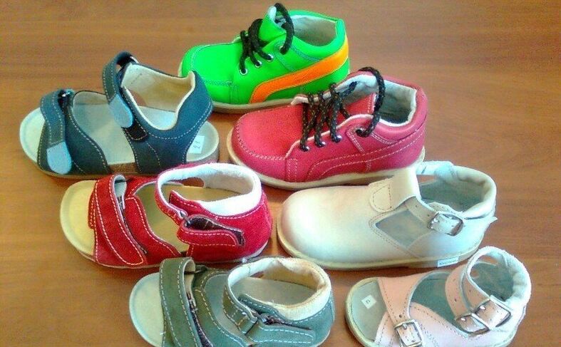 scarpe per bambini per alluce valgo